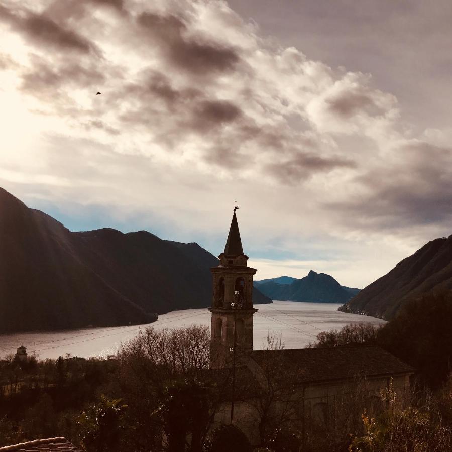 Casa Di Borgo Vista Lago Valsolda ภายนอก รูปภาพ